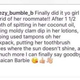 Screenshot of Brochu’s Instagram post (@breezy_bumble_b via Instagram)